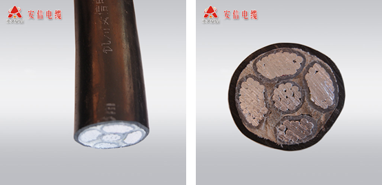 鋁芯五芯電纜 VLV3*120+2*70平方