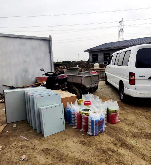 bv電線和電表箱