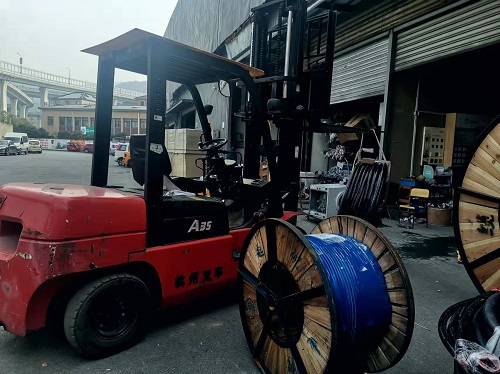 BVR電纜裝貨現場