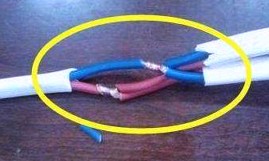 雙絞法電線接線 雙絞法電線接線