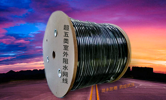 超五類室外阻水網線