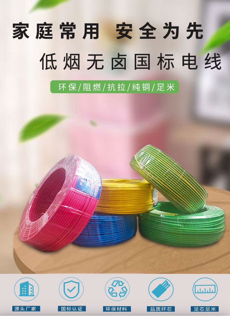 低煙無鹵電線海報