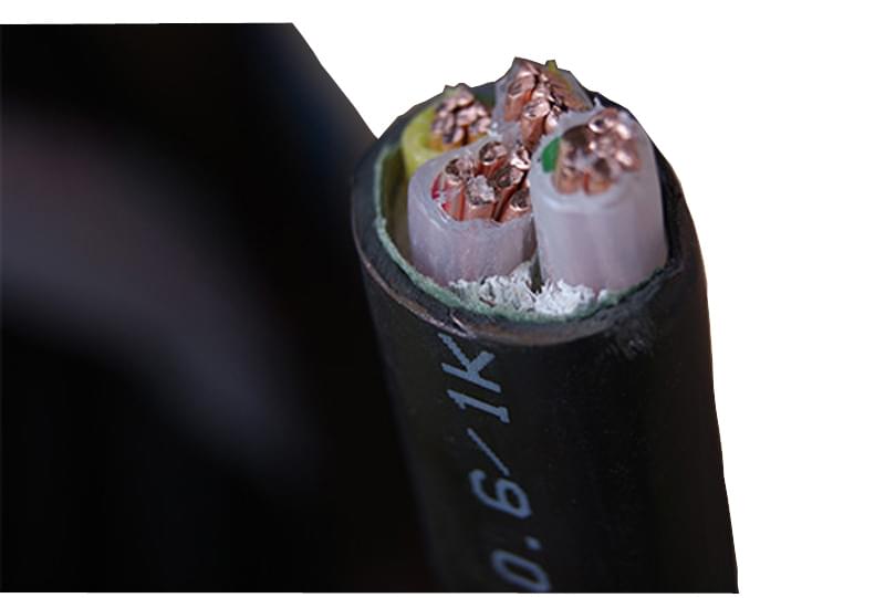 銅芯電力電纜 YJV4芯16平方電纜