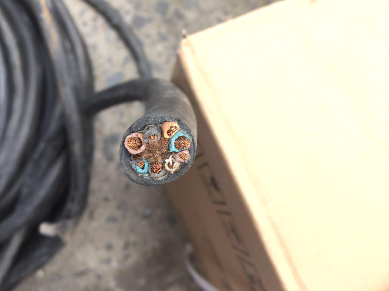 YRT 3X4+6X1.5平方國標橡套電纜 行車電纜