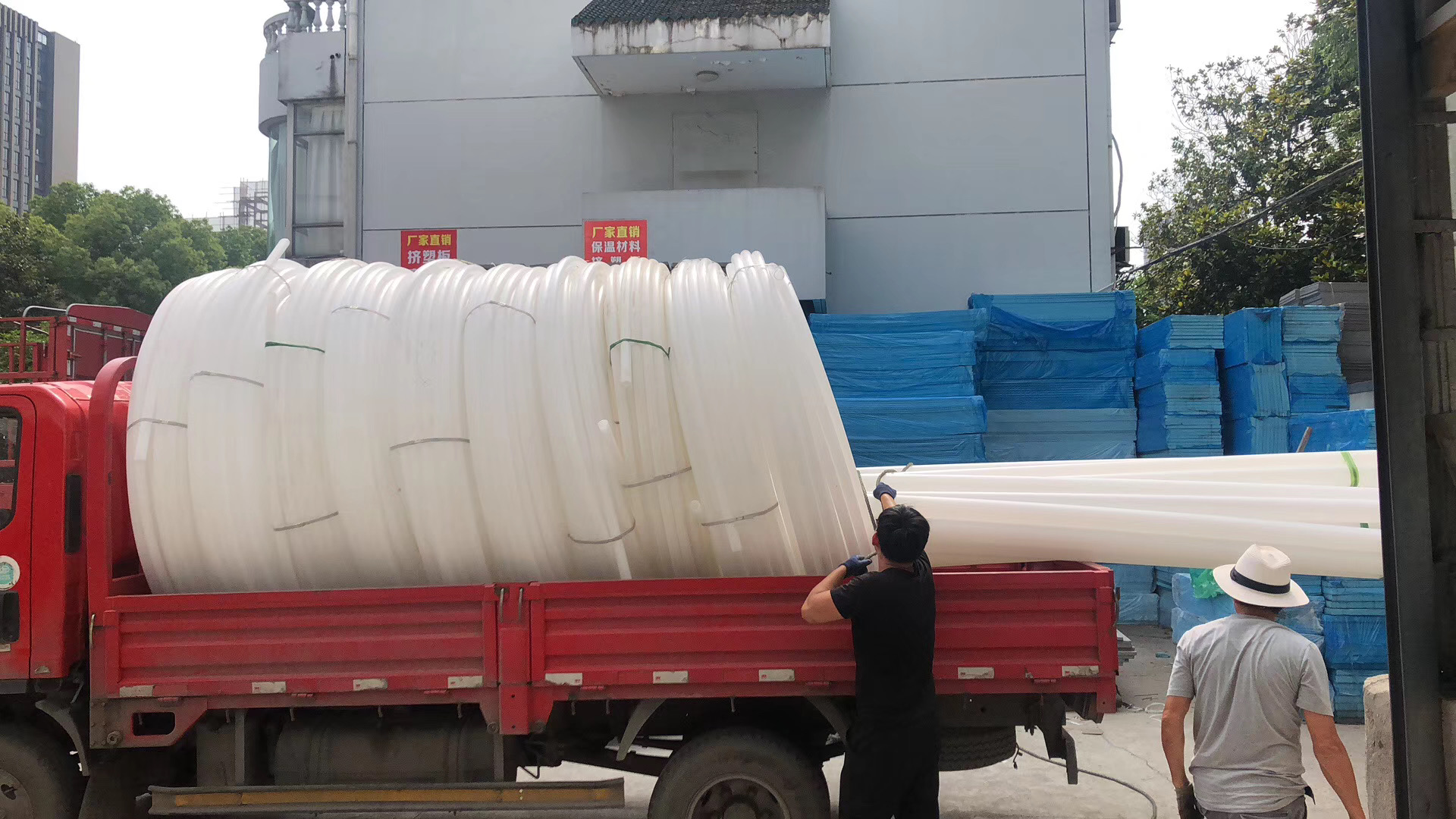 PE管  波紋管   PE白色電纜管  包塑管